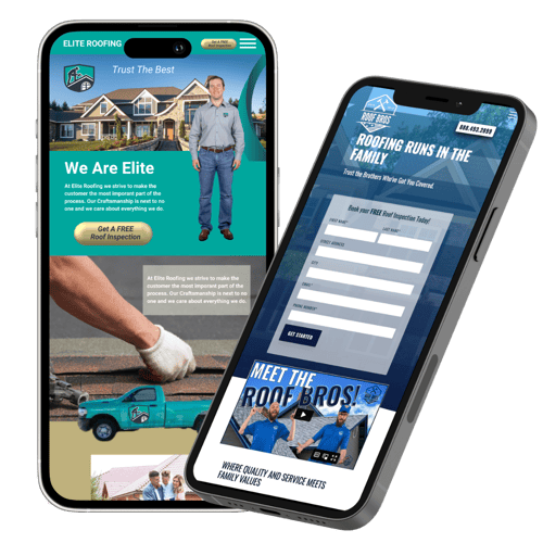 Roof Buzz builds websites that look and perform great on mobile!